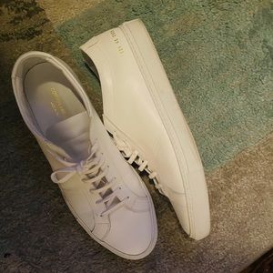 Common Projects - leather low top sneakers. Euro size 46